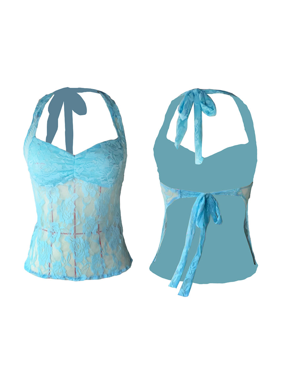 Hirigin Junior Women’s Lace Tank Tops for Summer