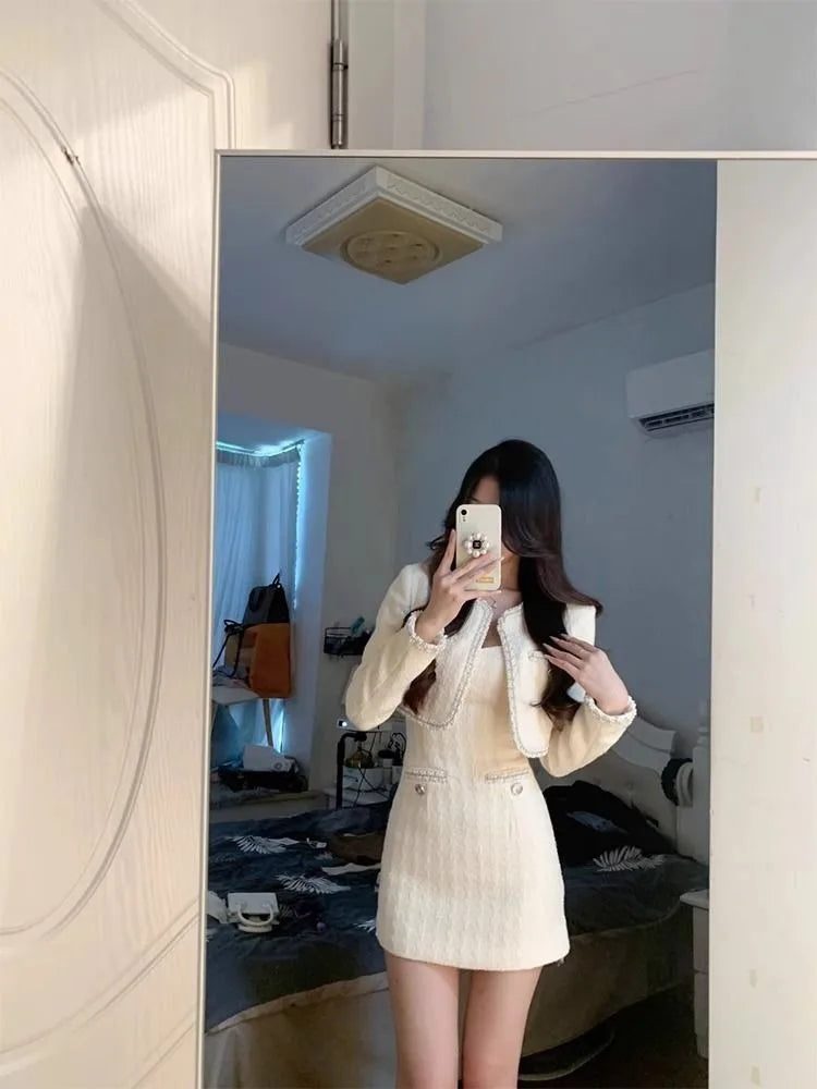 Matakawa Women's Casual A-Line Strapless Pullover Dress – Autumn/Winter Mid-Calf Length