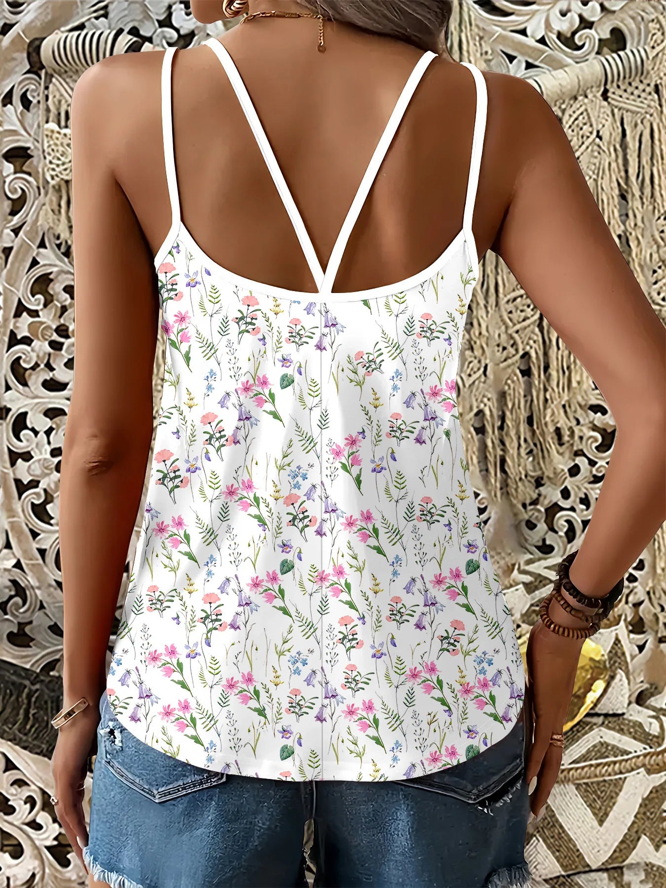 Boho Style Summer Knit Dress – Printed, High Stretch, Lightweight &amp; Comfortable