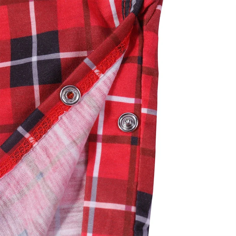 Stylish Kids' Plaid Clothing Set