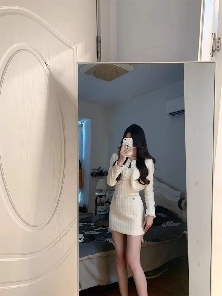 Matakawa Women's Casual A-Line Strapless Pullover Dress – Autumn/Winter Mid-Calf Length