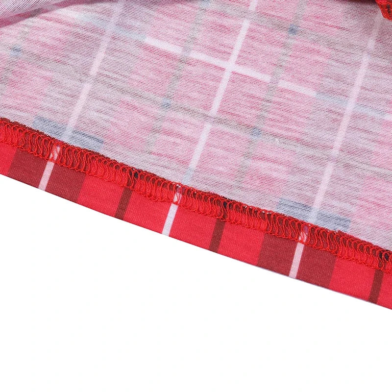 Stylish Kids' Plaid Clothing Set