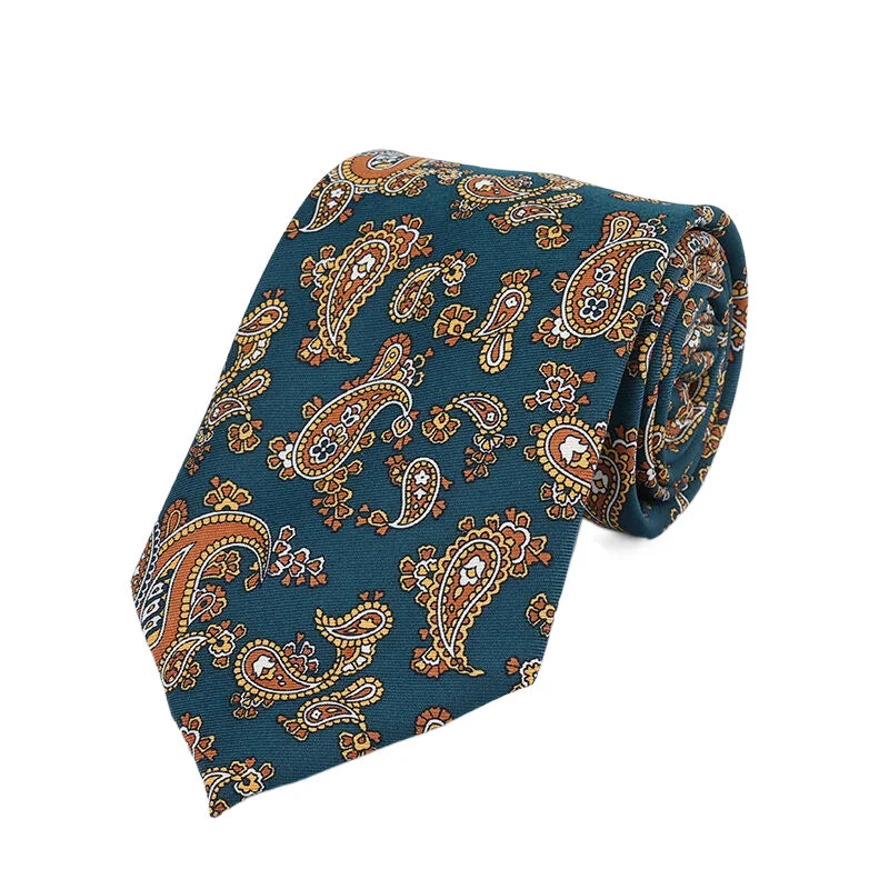 IANTHE Paisley Silk Neck Tie