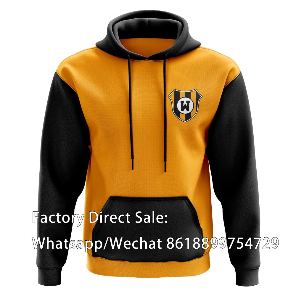 NoEnName_Null Men's Colorful Cashmere Hoodie - Flexible &amp; Comfortable Fit