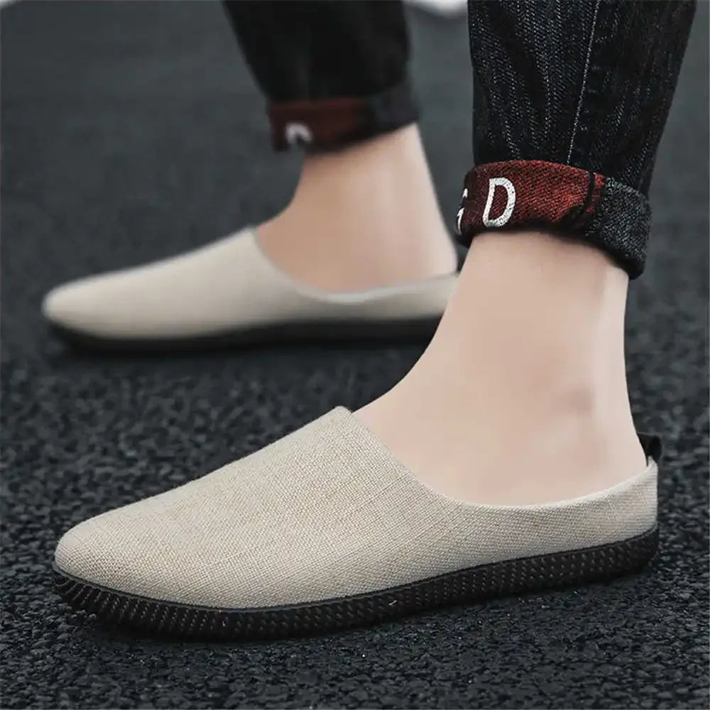 Canvass Laceless Designer Luxury Shoes Men Casual Outdoor Men's  Sneakers