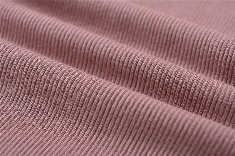 STVY Women's Slim Fit Solid Knit Tee with O-Neck - High Street Spring/Summer Top