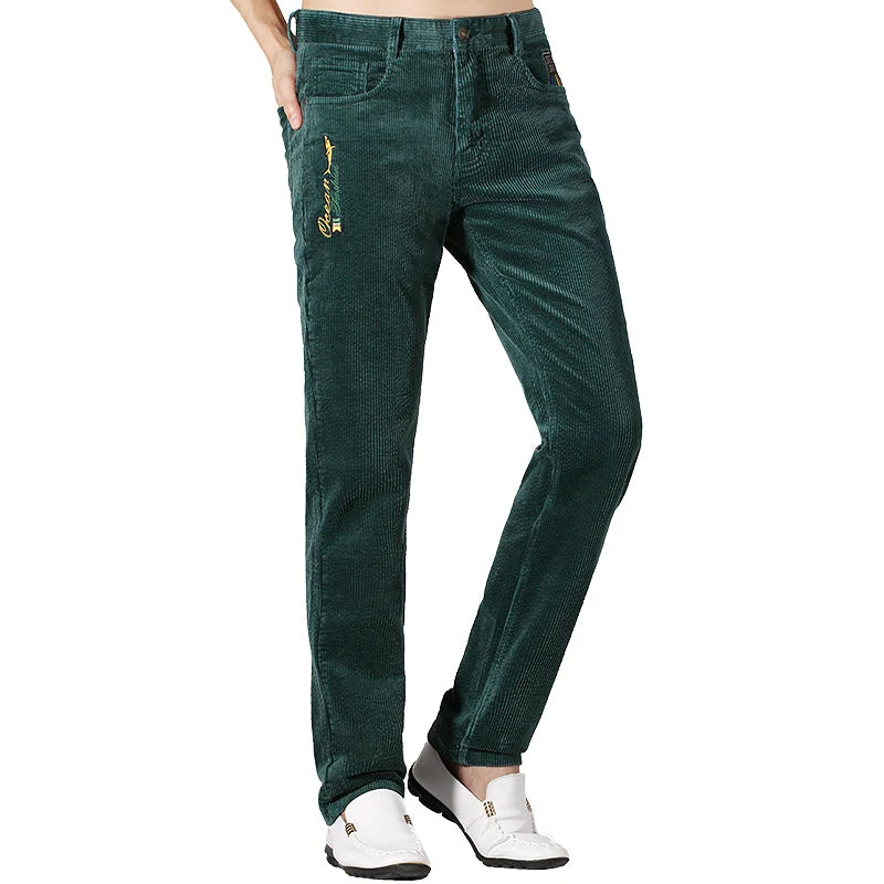 Smart Casual Corduroy Pants – Stylish, Comfortable, and Durable