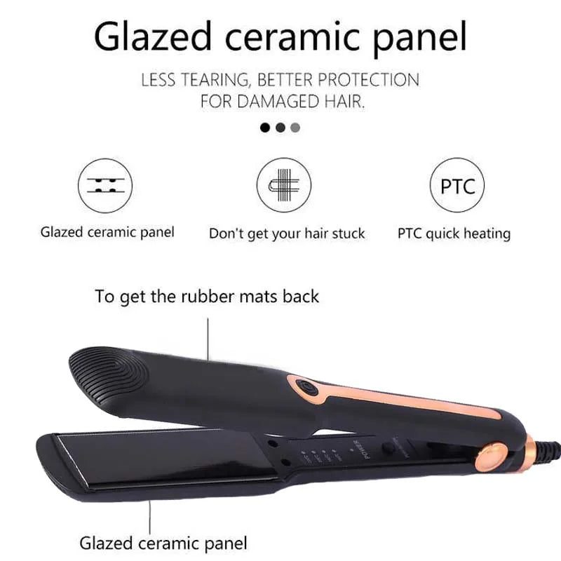 ROFAELEC Professional Tourmaline Ceramic Hair Straightener
