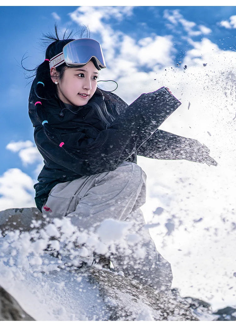 Gsou Snow Waterproof and Warm Adult Ski Jacket - High Breathability, -30°C Protection, Available in Multiple Sizes