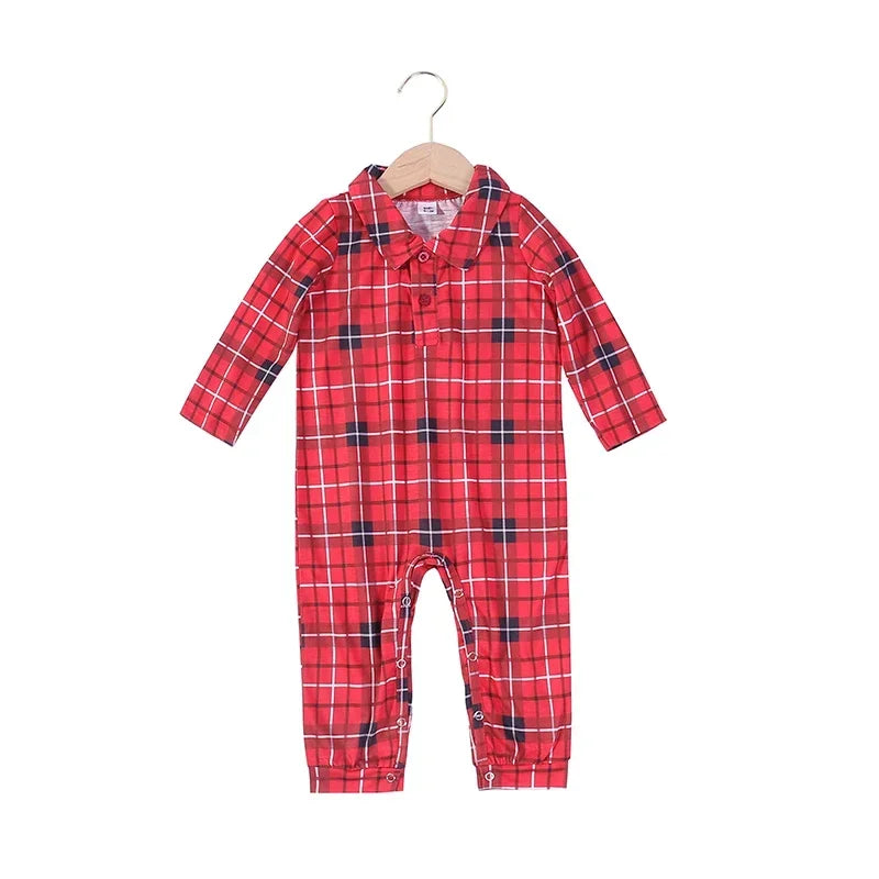 Stylish Kids' Plaid Clothing Set