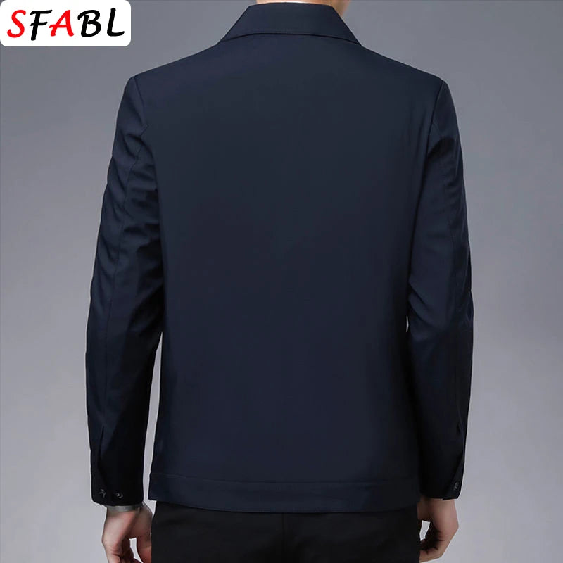 Winter New Thick Warm Jacket Men Casual Business Coat