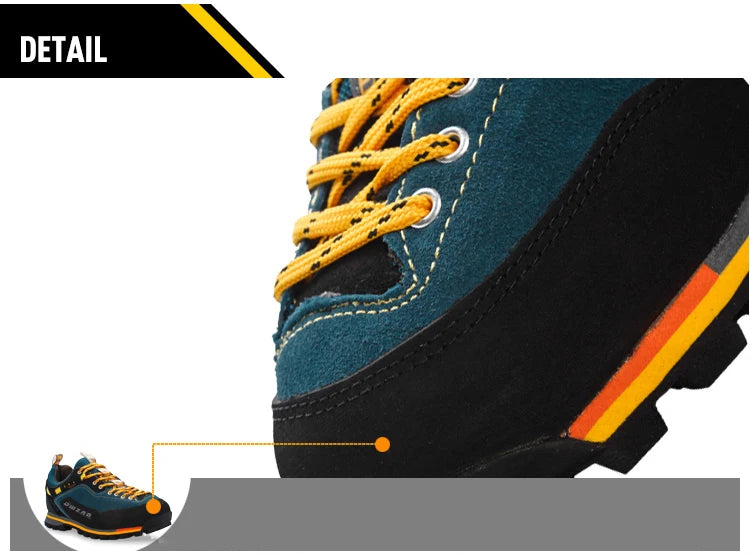 Men Sneakers Waterproof Mountain Hiking Outdoor Sport Shoes.