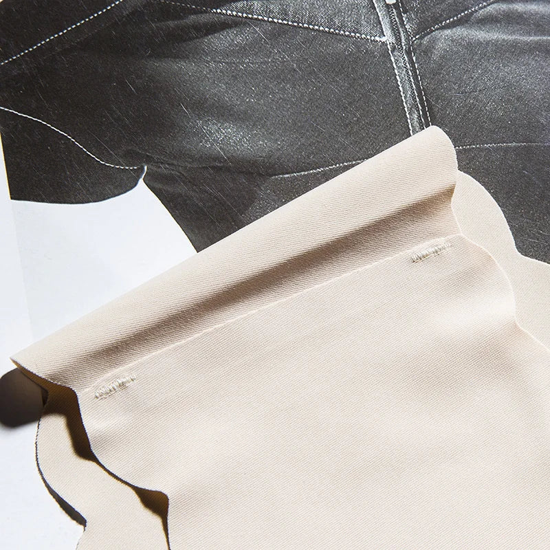 SP&CITY Soft Wavy Side Seamless Panties For Women Satin Menstrual Underwear Sexy Solid Breathable Thongs Briefs Female Lingerie