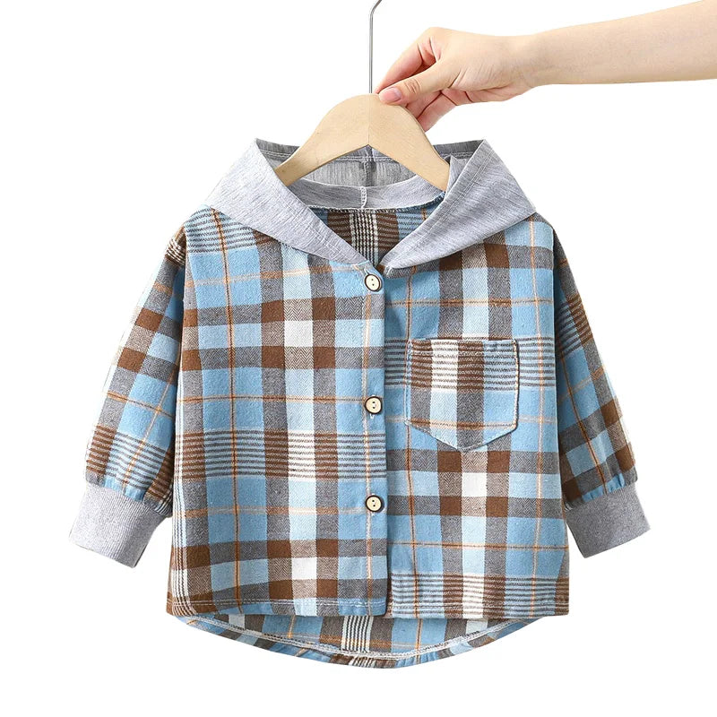 Spring Boys and Girls Cartoon Super Mario Zipper Hoodies Jacket for 1-10 Years