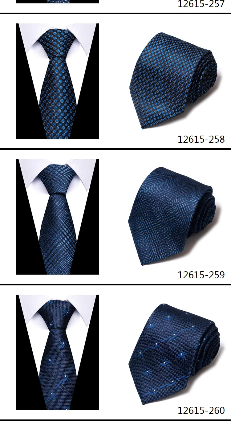 Dark Blue wedding Neck silk Tie&nbsp;