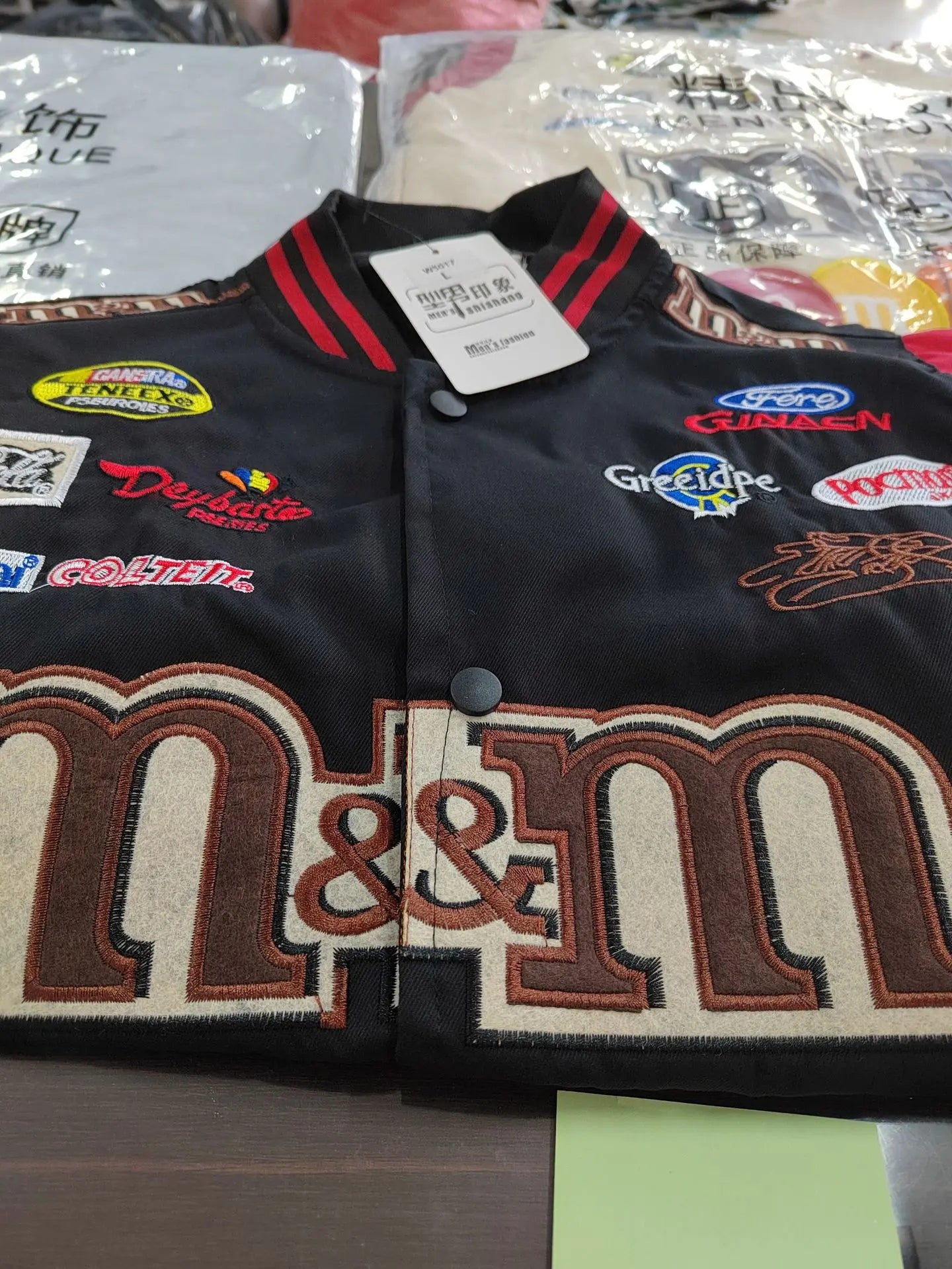 NoEnName_Null Women's Streetwear High Waist Letter Embroidery Jacket – Autumn/Winter 2023