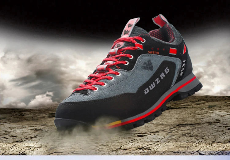 Men Sneakers Waterproof Mountain Hiking Outdoor Sport Shoes.