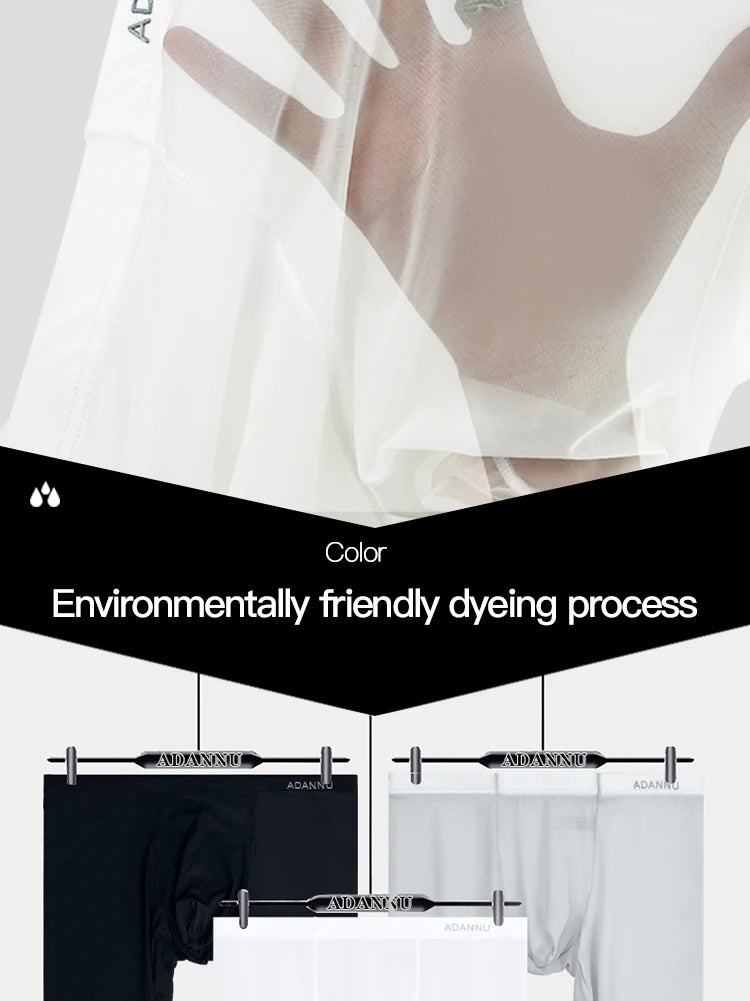 CMENIN Men’s Solid Boxer Shorts - Comfortable, Stylish &amp; Flexible