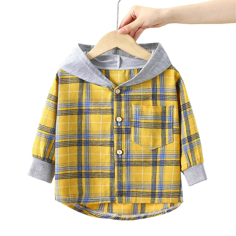 Spring Boys and Girls Cartoon Super Mario Zipper Hoodies Jacket for 1-10 Years