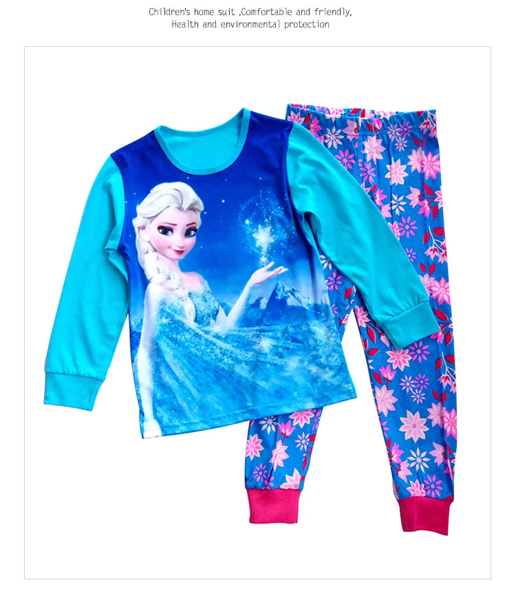Disney Unisex Cartoon Pajamas for Kids (Ages 4-6Y) – Soft Cotton, Fun &amp; Comfortable for All Seasons