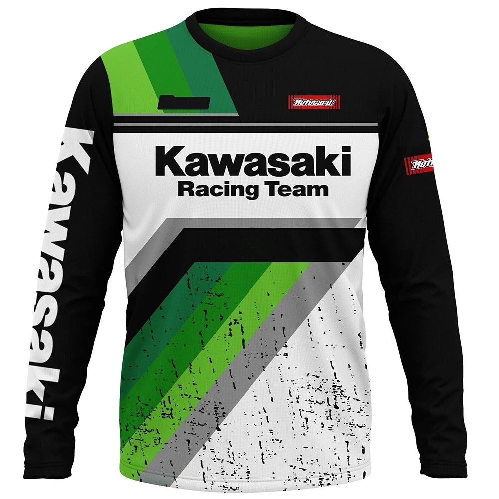 Kawasaki Unisex 100% Polyester Shirt – Comfortable &amp; Durable for All Seasons