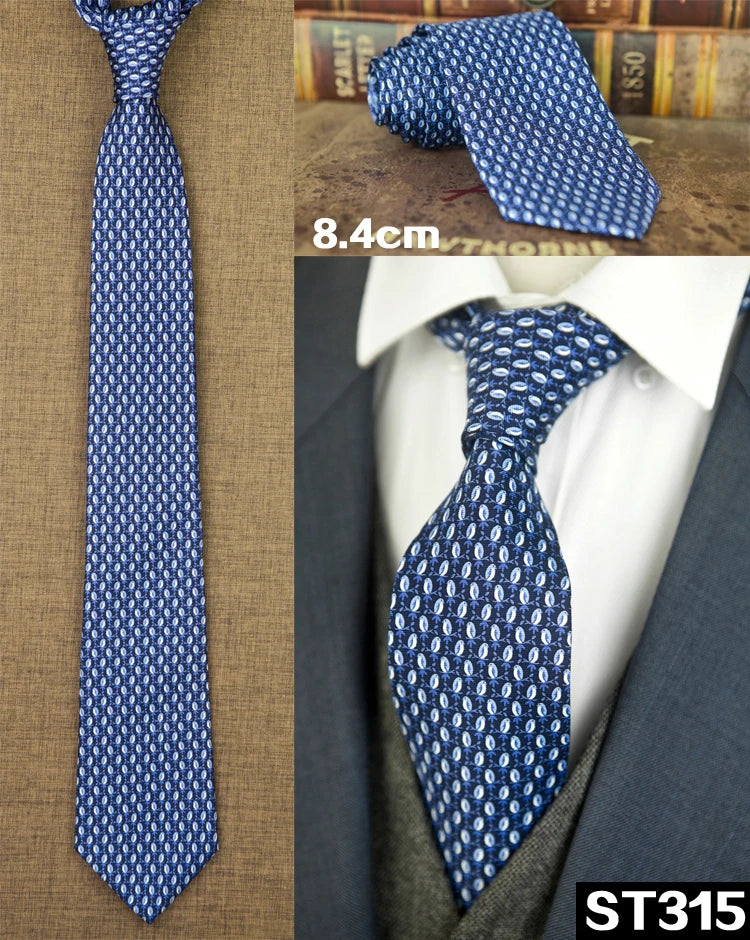 NoEnName_Null Silk Animal Pattern Neck Tie