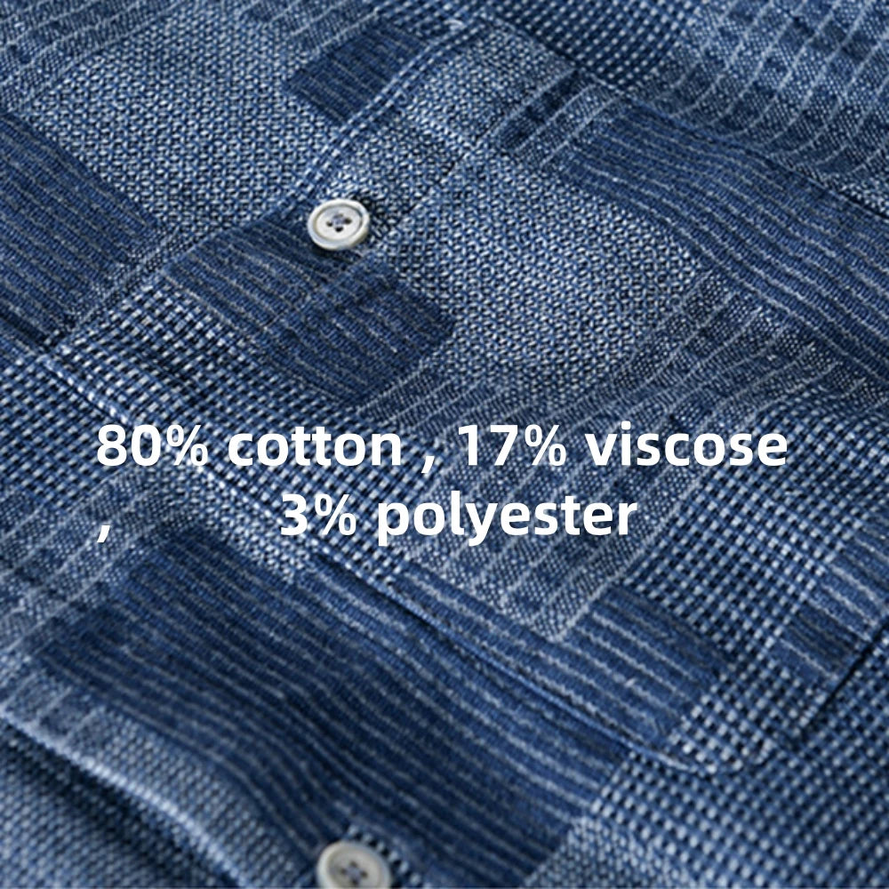 Summer cargo shirts men fashion short sleeve shirt workwear Tops loose Casual jeans for Young men