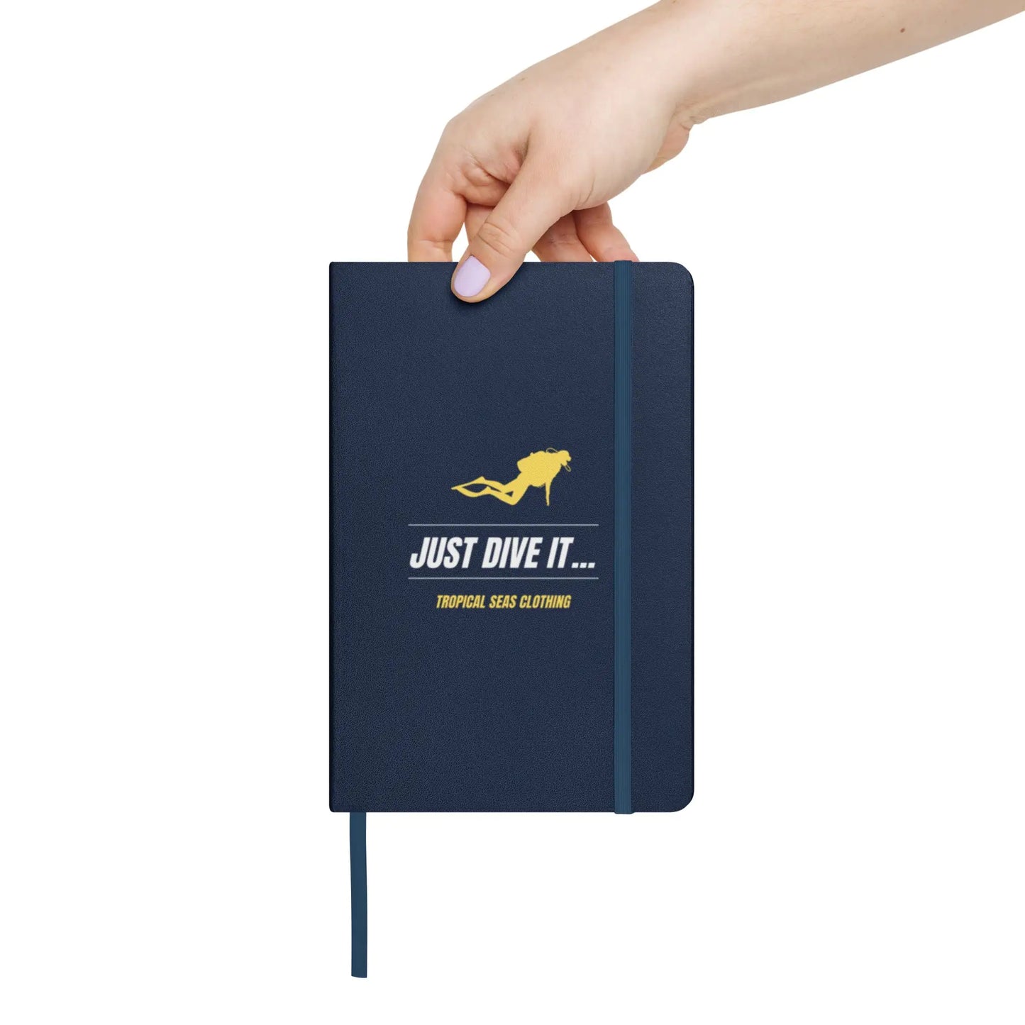 " Just Dive It” Hardcover Bound Dive Log - Inspire &amp; Record Your Underwater Adventures